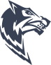 Wolf Head Growling Sticker
