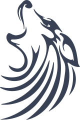 Wolf Head Howling Sticker