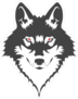 Wolf Head Logo Vector Sticker