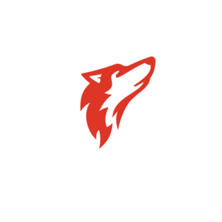 Wolf Head Transfer Sticker