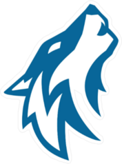 Wolf Howling Sticker