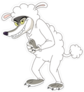 Wolf In Sheep’s Clothing Sticker