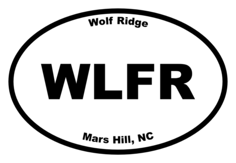 Wolf Ridge Oval Sticker