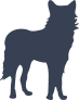 Wolf Silhouette Sticker