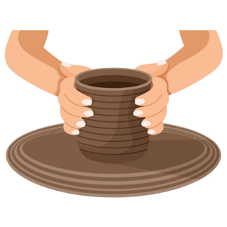 Woman Makes Pot Sticker