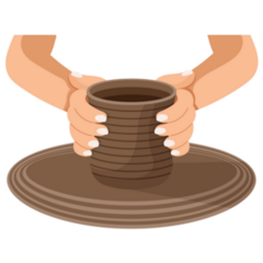 Woman Makes Pot Sticker