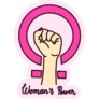 Womens Rights Female Power Sticker