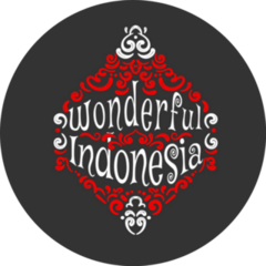 Wonderful Indonesia Lettering Sticker