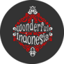 Wonderful Indonesia Lettering Sticker