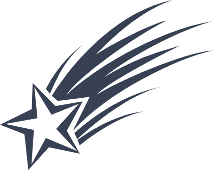 Wonderful Shooting Star Sticker