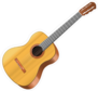 Wooden Acoustic Guitar Sticker