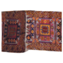 Wool Woven Old Antique Turkish Rug Sticker
