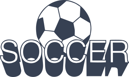Word Soccer With Soccer Ball Sticker