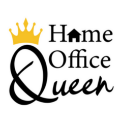 Work From Home, Home Office Queen Typography Sticker