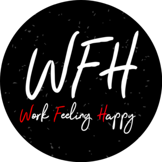 Work From Home Work Feeling Happy Sticker