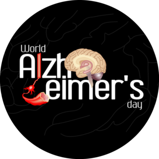 World Alzheimers Day Poster Sticker