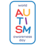 World Autism Awareness Day Badge Sticker