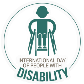 World Disability Day Poster Sticker