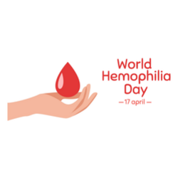 World Hemophilia Day Illustration Sticker