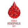 World Hemophilia Day Rare Disease Sticker
