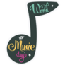 World Music Day Music Note Illustration Sticker