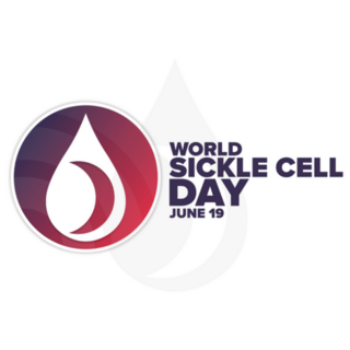 World Sickle Cell Day June 19 Rare Disease Sticker