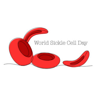 World Sickle Cell Day Rare Disease Sticker 