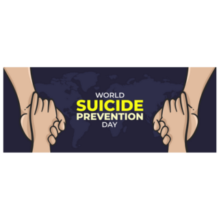 World Suicide Prevention Day Helping Hands Sticker