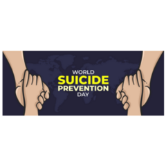 World Suicide Prevention Day Helping Hands Sticker