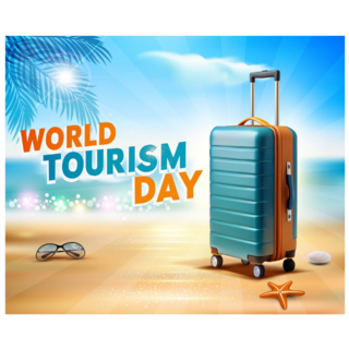 World Tourism Day Travel Sticker