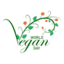 World Vegan Day Beautiful Vegetation Sticker 