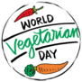 World Vegetarian Day Carrot And Pepper Sticker