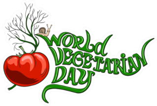 World Vegetarian Day Sticker