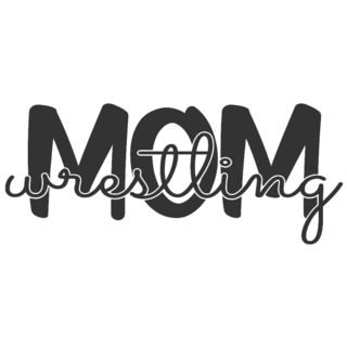 Wrestling Mom Script Text Sticker