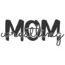 Wrestling Mom Script Text Sticker