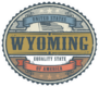 Wyoming Badge Sticker