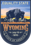 Wyoming Banner Sticker