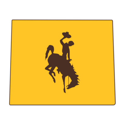 Wyoming Cowboys NCAA Logo Sticker