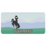 Wyoming License Plate Sticker