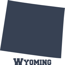 Wyoming State Sticker