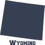 Wyoming State Sticker