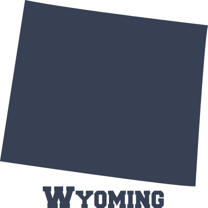 Wyoming State Sticker