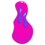 Y2k Psychedelic Smiley Face Sticker