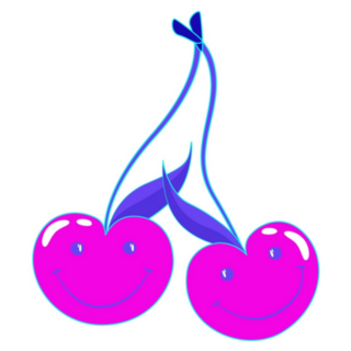 Y2k Smiling Cherries Sticker