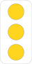 Yellow Dots Road Sign Sticker