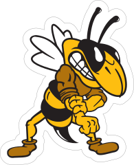 Yellow Jackets Mascot Sticker