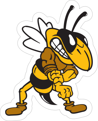 Yellow Jackets Mascot Sticker