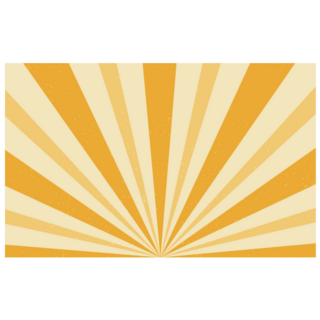 Yellow Sun Rays Stickers