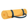 Yellow Yoga Mat Sticker