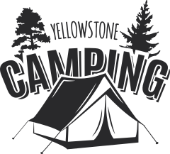 Yellowstone Camping Sticker